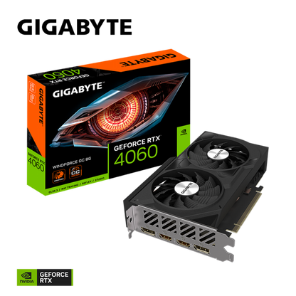 Gigabyte GeForce RTX 4060 WINDFORCE OC 8G NVIDIA 8 GB GDDR6