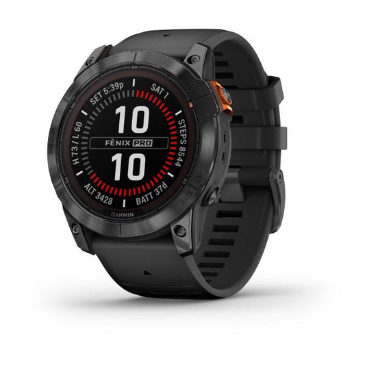 Garmin Fenix 7X Pro Solar (26mm) nero/grigio ardesia