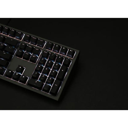 Ducky Shine 7 PBT Gaming Tastatur - MX-Black (US), RGB LED, blackout