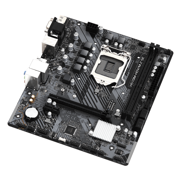 Asrock H510M-HDV/M.2 SE Intel H470 LGA 1200 (Socket H5) micro ATX