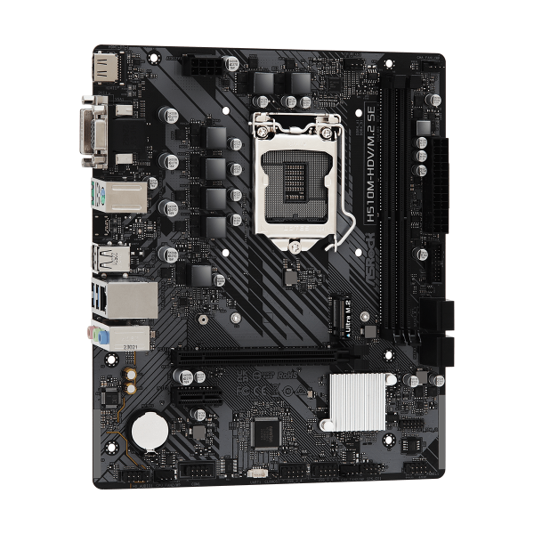 Asrock H510M-HDV/M.2 SE Intel H470 LGA 1200 (Socket H5) micro ATX