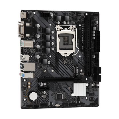 Asrock H510M-HDV/M.2 SE Intel H470 LGA 1200 (Socket H5) micro ATX