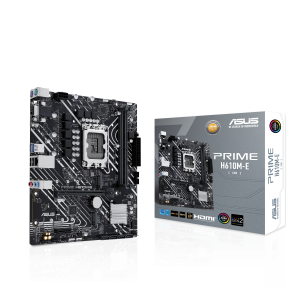 ASUS PRIME H610M-E-CSM Intel H610 LGA 1700 micro ATX