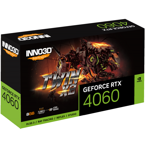 Inno3D GEFORCE RTX 4060 TWIN X2 NVIDIA 8 GB GDDR6