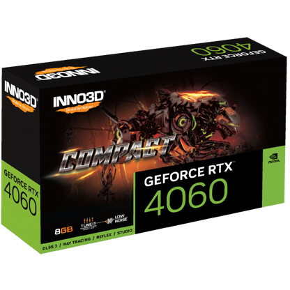 Inno3D GeForce RTX 4060 Compact NVIDIA 8 GB GDDR6