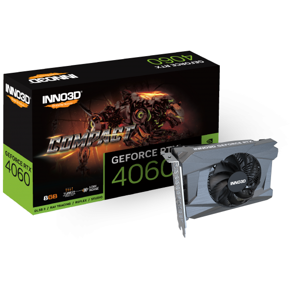 Inno3D GeForce RTX 4060 Compact NVIDIA 8 GB GDDR6