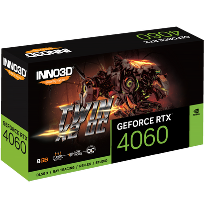 Inno3D N40602-08D6X-173051N scheda video NVIDIA GeForce RTX 4060 8 GB GDDR6