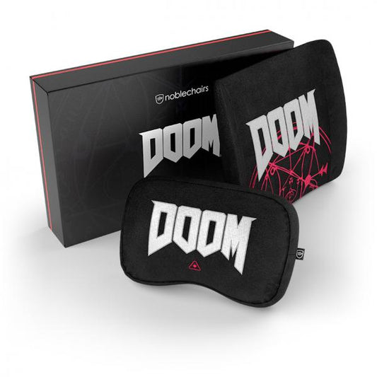 noblechairs Memory Foam Pillow Set - DOOM Edition