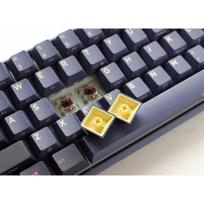 Ducky One 3 Cosmic Blue SF Gaming Tastatur, RGB LED - MX-Brown