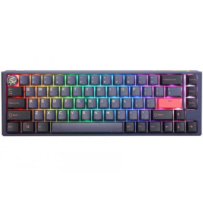 Ducky One 3 Cosmic Blue SF Gaming Tastatur, RGB LED - MX-Brown