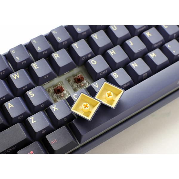 Ducky One 3 Cosmic Blue SF Gaming Tastatur, RGB LED - MX-Blue