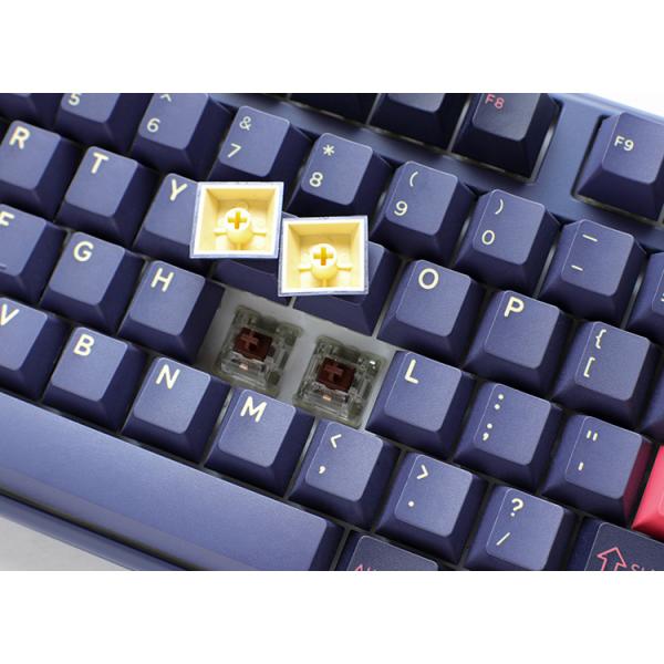 Ducky One 3 Cosmic Blue Gaming Keyboard, RGB LED - MX-Red (US)