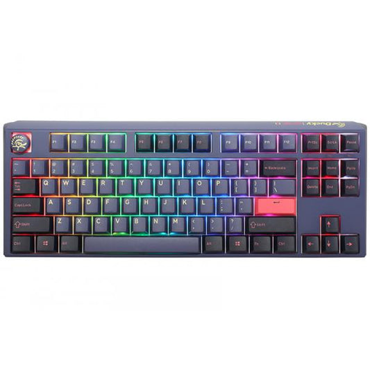 Ducky One 3 Cosmic Blue TKL Gaming Tastatur, RGB LED - MX-Red