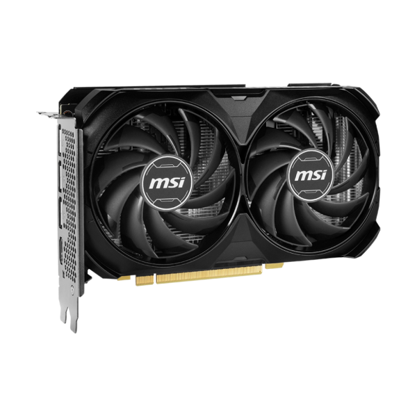 MSI GEFORCE RTX 4060 TI VENTUS 2X BLACK 16G OC scheda video NVIDIA 8 GB GDDR6