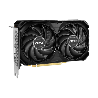 MSI GEFORCE RTX 4060 TI VENTUS 2X BLACK 16G OC scheda video NVIDIA 8 GB GDDR6