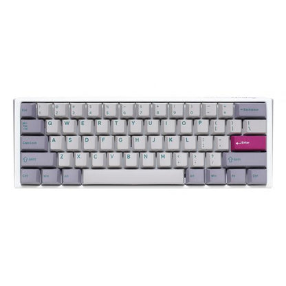 Ducky One 3 Mist Grey Mini Gaming Tastatur, RGB LED - MX-Speed-Silver