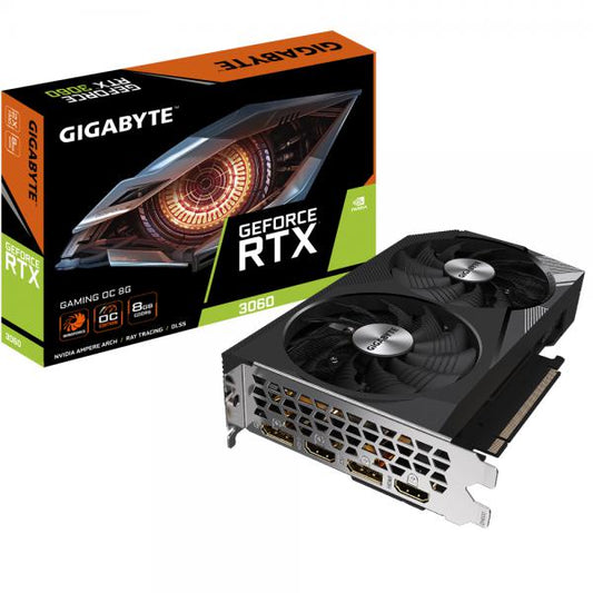 Gigabyte GAMING GeForce RTX 3060 OC 8G (rev. 2.0) NVIDIA 8 GB GDDR6