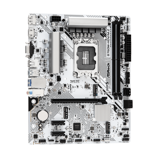 Asrock B760M-HDV/M.2 Intel B760 LGA 1700 micro ATX