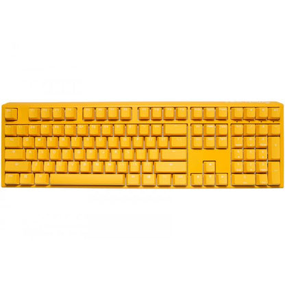 Ducky One 3 Yellow Gaming Keyboard, RGB LED - MX-Black (US)