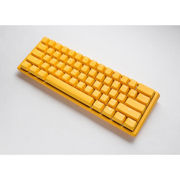 Ducky One 3 Yellow Mini Gaming Keyboard, RGB LED - MX-Black (US)