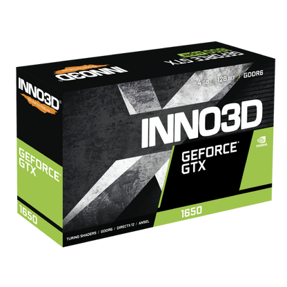 Inno3D GeForce GTX 1650 Twin X2 OC V3 NVIDIA 4 GB GDDR6