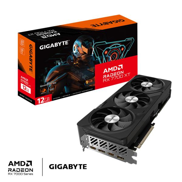 Gigabyte GAMING Radeon RX 7700 XT OC 12G AMD 12 GB GDDR6