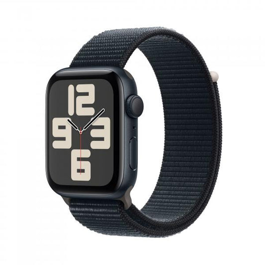 Apple Watch SE GPS 44mm all. mezzanotte cinturino sport