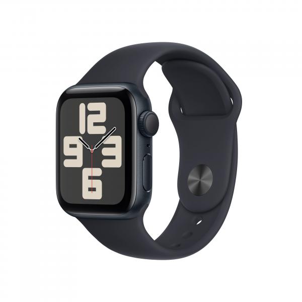 Apple Watch SE GPS 40mm all. mezzanotte cinturino sport S/M