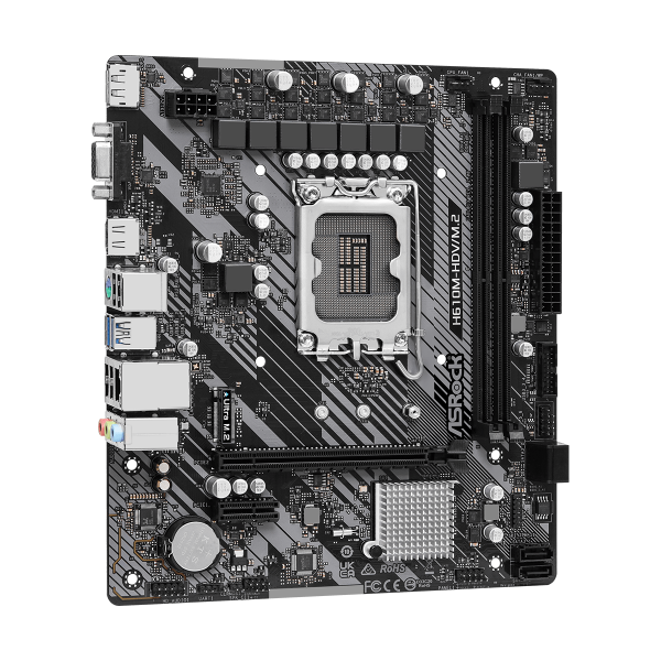 Asrock H610M-HDV/M.2 R2.0 Intel H610 LGA 1700 micro ATX