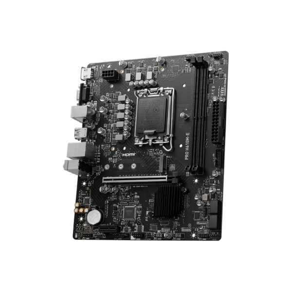 MSI PRO H610M-E scheda madre Intel H610 LGA 1700 micro ATX