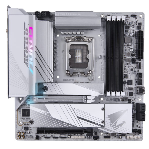 Gigabyte B760M AORUS ELITE X AX scheda madre Intel B760 Express LGA 1700 micro ATX