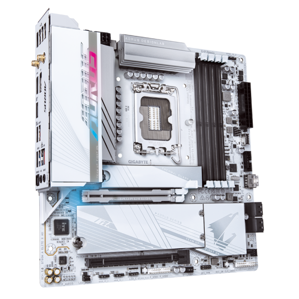 Gigabyte B760M AORUS ELITE X AX scheda madre Intel B760 Express LGA 1700 micro ATX