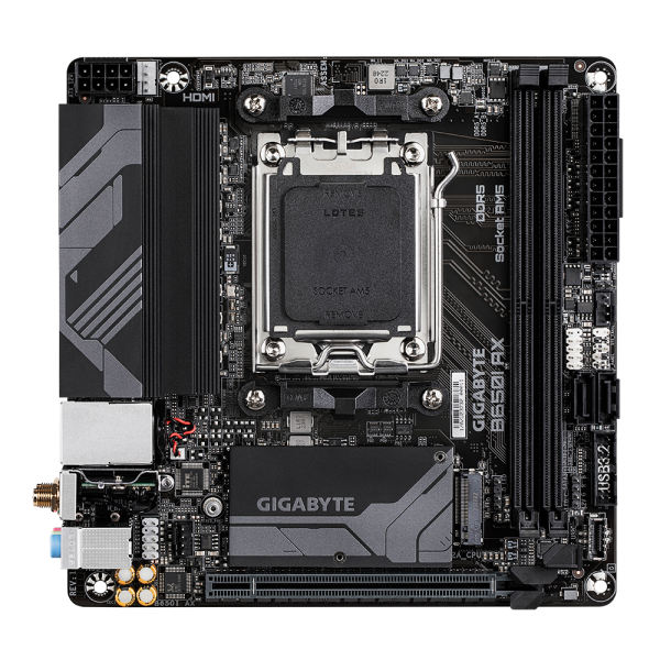 Gigabyte B650I AX scheda madre AMD B650 Presa di corrente AM5 mini ITX