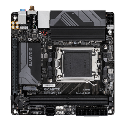 Gigabyte B650I AX scheda madre AMD B650 Presa di corrente AM5 mini ITX