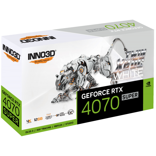 Inno3D GEFORCE RTX 4070 SUPER TWIN X2 OC NVIDIA 12 GB GDDR6X