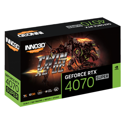 Inno3D GEFORCE RTX 4070 SUPER TWIN X2 OC NVIDIA 12 GB GDDR6X