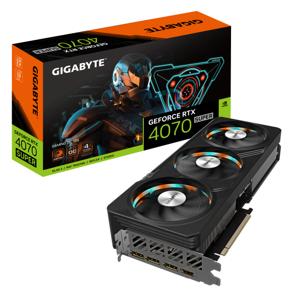 Gigabyte GAMING GeForce RTX 4070 SUPER OC 12G NVIDIA 12 GB GDDR6X