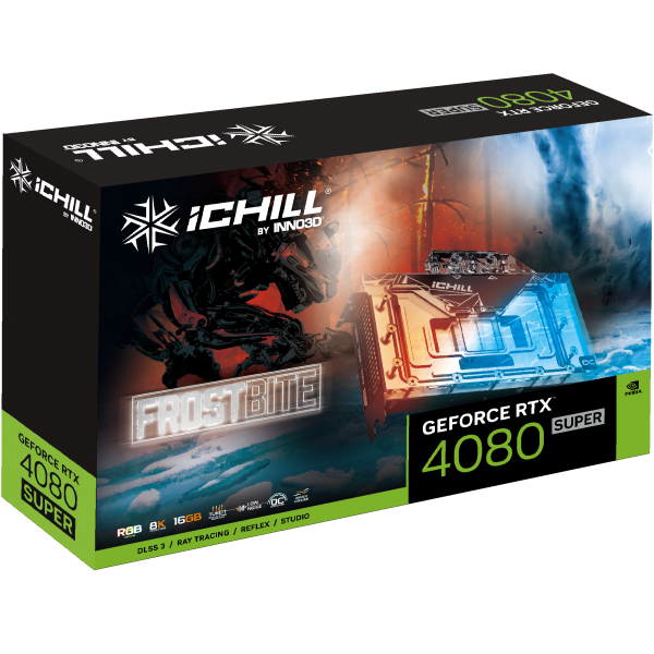 Inno3D iChill GeForce RTX 4080 SUPER NVIDIA 16 GB GDDR6X