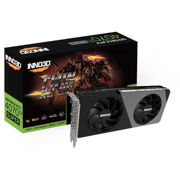 Inno3D GEFORCE RTX 4070 Ti SUPER TWIN X2 OC NVIDIA 16 GB GDDR6X