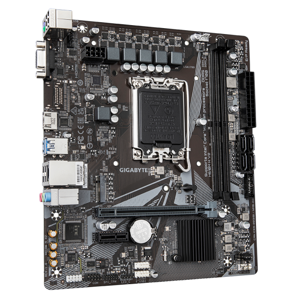 Gigabyte H610M H V2 scheda madre Intel H610 Express LGA 1700 micro ATX