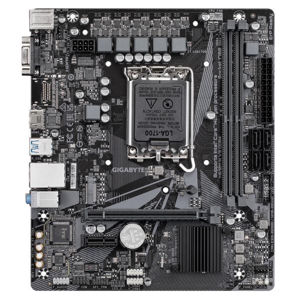 Gigabyte H610M H V3 DDR4 scheda madre Intel H610 Express LGA 1700 micro ATX