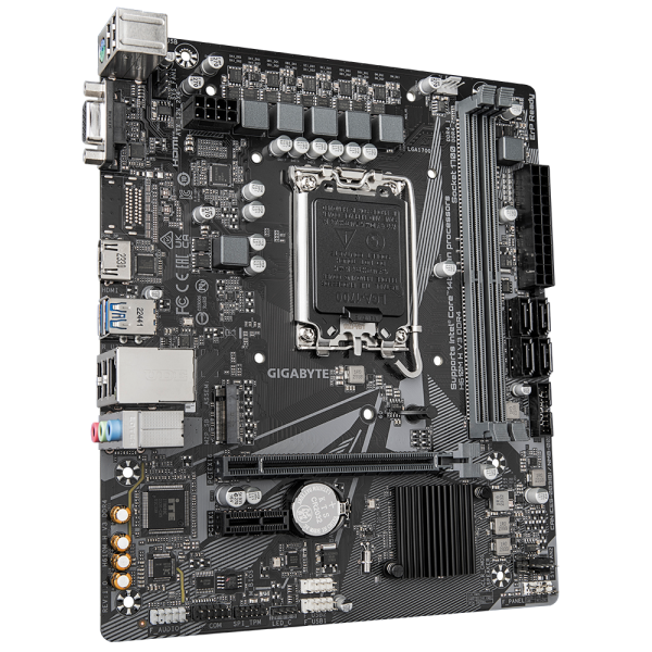 Gigabyte H610M H V3 DDR4 scheda madre Intel H610 Express LGA 1700 micro ATX