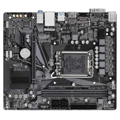 Gigabyte H610M H V3 DDR4 scheda madre Intel H610 Express LGA 1700 micro ATX