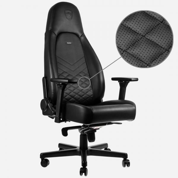 noblechairs ICON Gaming Chair - Black/Black