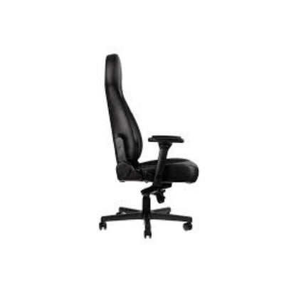 noblechairs ICON Real Leather Gaming Chair - Black/Black