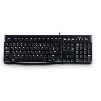 Logitech K120 Keyboard USB - schwarz