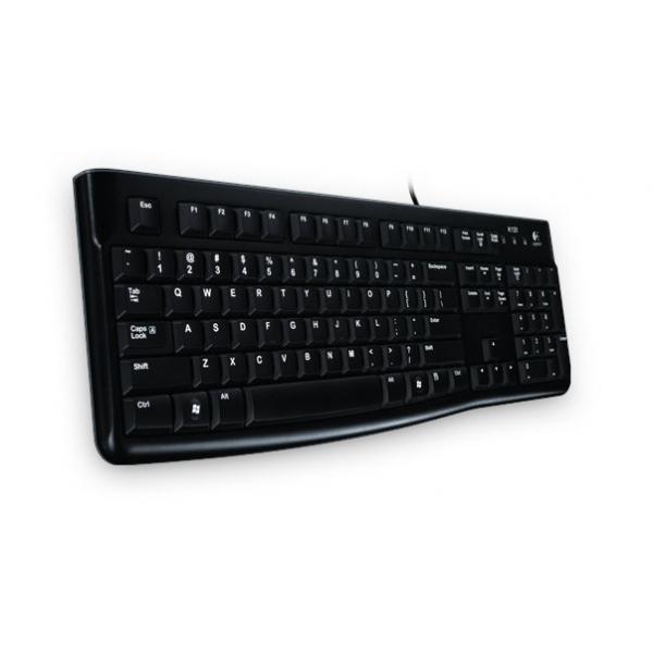 Logitech K120 Keyboard USB - schwarz