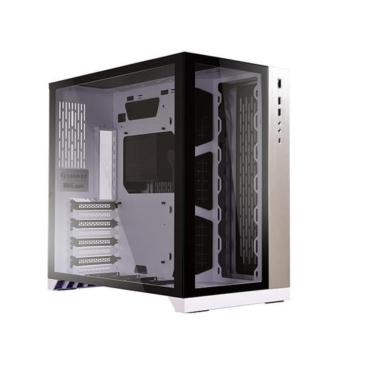 Lian Li PC-O11 Dynamic Midi Tower, Tempered Glass - White