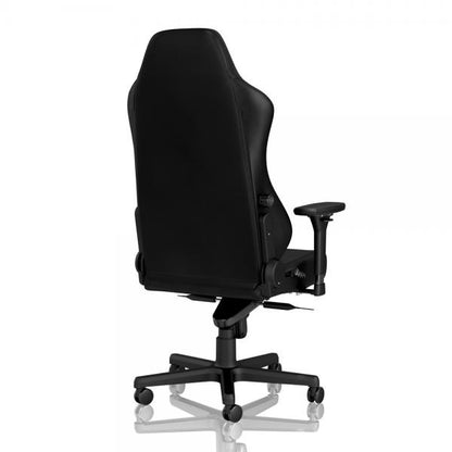 noblechairs HERO Real Leather Gaming Chair - Black/Black