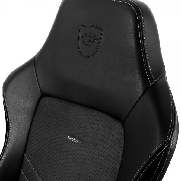 noblechairs HERO Gaming Chair - Black/Platinum-White